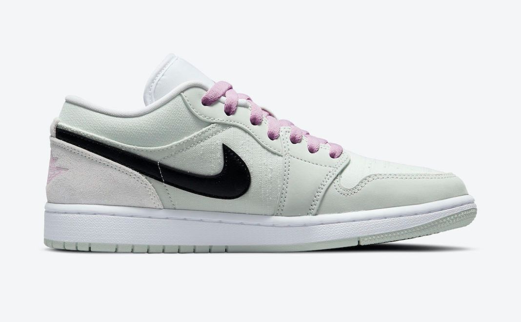 【スニダンで購入可】4/14発売 NIKE WMNS AIR JORDAN 1 LOW "BARELY GREEN" 抽選/定価/販売店舗まとめ 4枚目