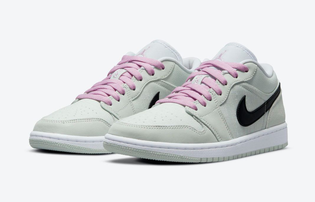 【スニダンで購入可】4/14発売 NIKE WMNS AIR JORDAN 1 LOW "BARELY GREEN" 抽選/定価/販売店舗まとめ 2枚目