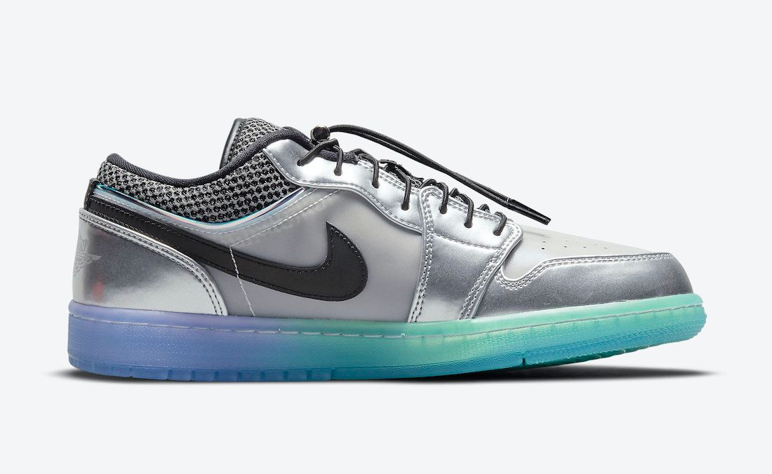 【海外4月発売】NIKE WMNS AIR JORDAN 1 LOW SE "SILVER" 抽選/定価/販売店舗まとめ 3枚目