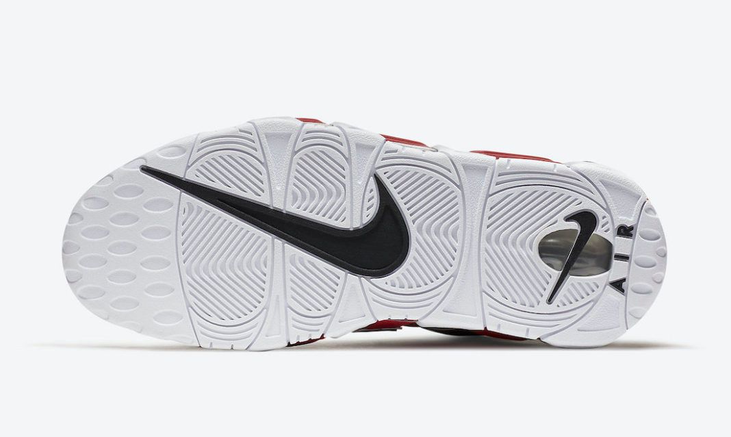 【スニダンで購入可】5/14発売 NIKE AIR MORE UPTEMPO ’96 "VARSITY RED/WHITE/BLACK" 抽選/定価/販売店舗まとめ 9枚目