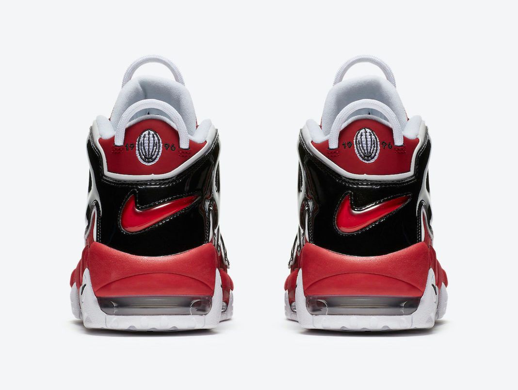 【スニダンで購入可】5/14発売 NIKE AIR MORE UPTEMPO ’96 "VARSITY RED/WHITE/BLACK" 抽選/定価/販売店舗まとめ 8枚目