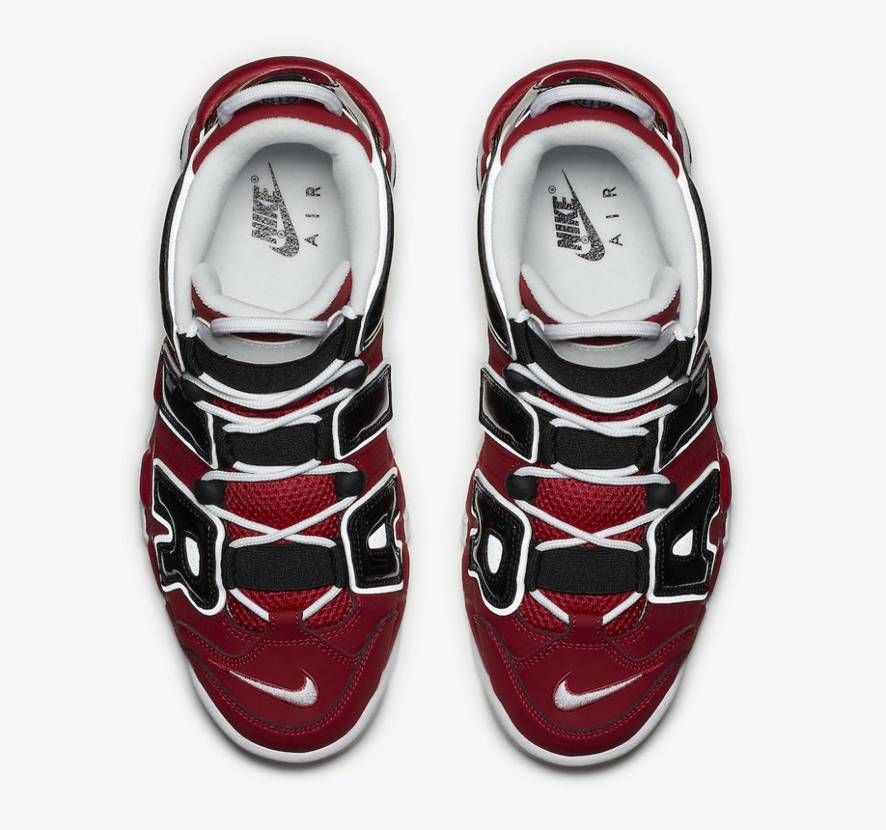 【スニダンで購入可】5/14発売 NIKE AIR MORE UPTEMPO ’96 "VARSITY RED/WHITE/BLACK" 抽選/定価/販売店舗まとめ 7枚目