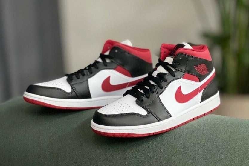 【スニダンで購入可】4/16発売 NIKE AIR JORDAN 1 MID "WHITE/GYM RED/BLACK" 抽選/定価/販売店舗まとめ 3枚目