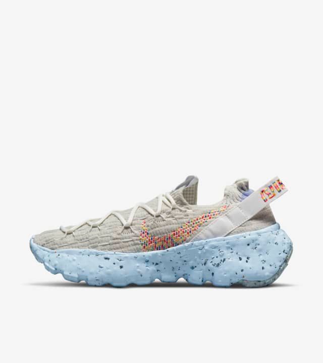 【スニダンで購入可】4/17発売 NIKE SPACE HIPPIE 04 THIS IS TRASH "PHOTON DUST" 抽選/定価/販売店舗まとめ 3枚目