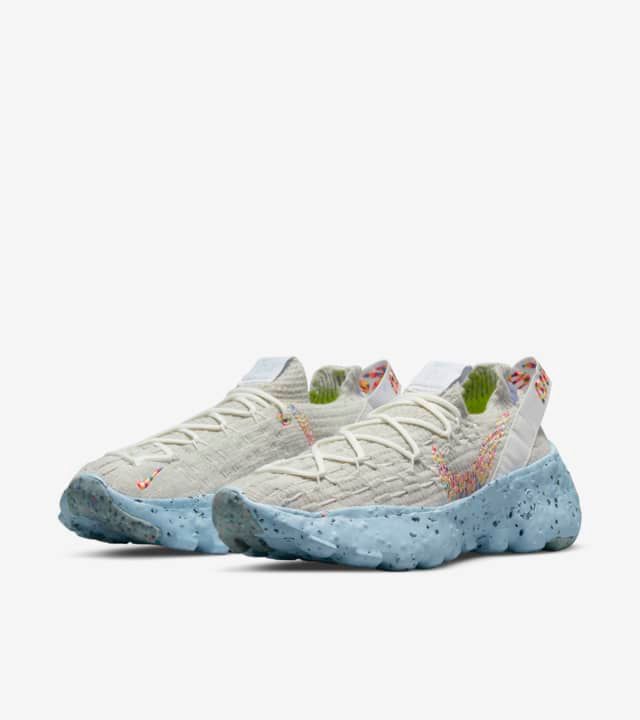 【スニダンで購入可】4/17発売 NIKE SPACE HIPPIE 04 THIS IS TRASH "PHOTON DUST" 抽選/定価/販売店舗まとめ 2枚目