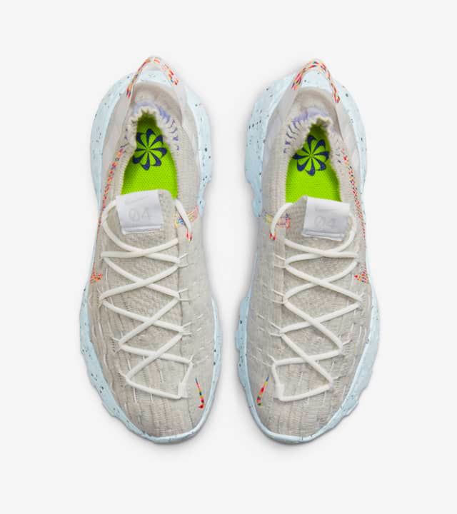 【スニダンで購入可】4/17発売 NIKE SPACE HIPPIE 04 THIS IS TRASH "PHOTON DUST" 抽選/定価/販売店舗まとめ 5枚目