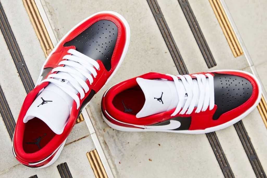 【スニダンで購入可】4/18発売 NIKE WMNS AIR JORDAN 1 LOW "CHICAGO FLIP" 抽選/定価/販売店舗まとめ 3枚目