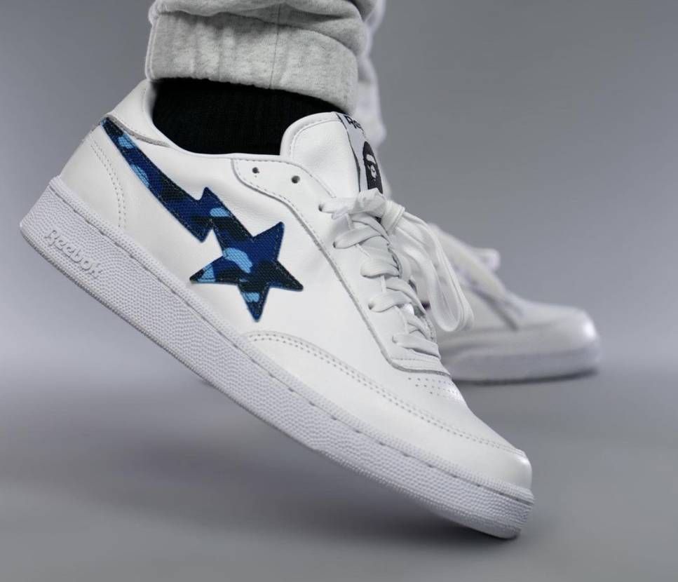 【リーク】BAPE × REEBOK CLUB C "BAPESTA" 抽選/定価/販売店舗まとめ 8枚目