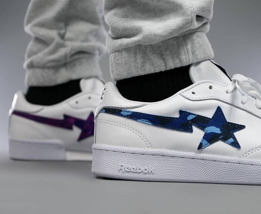 【リーク】BAPE × REEBOK CLUB C "BAPESTA" 抽選/定価/販売店舗まとめ 3枚目