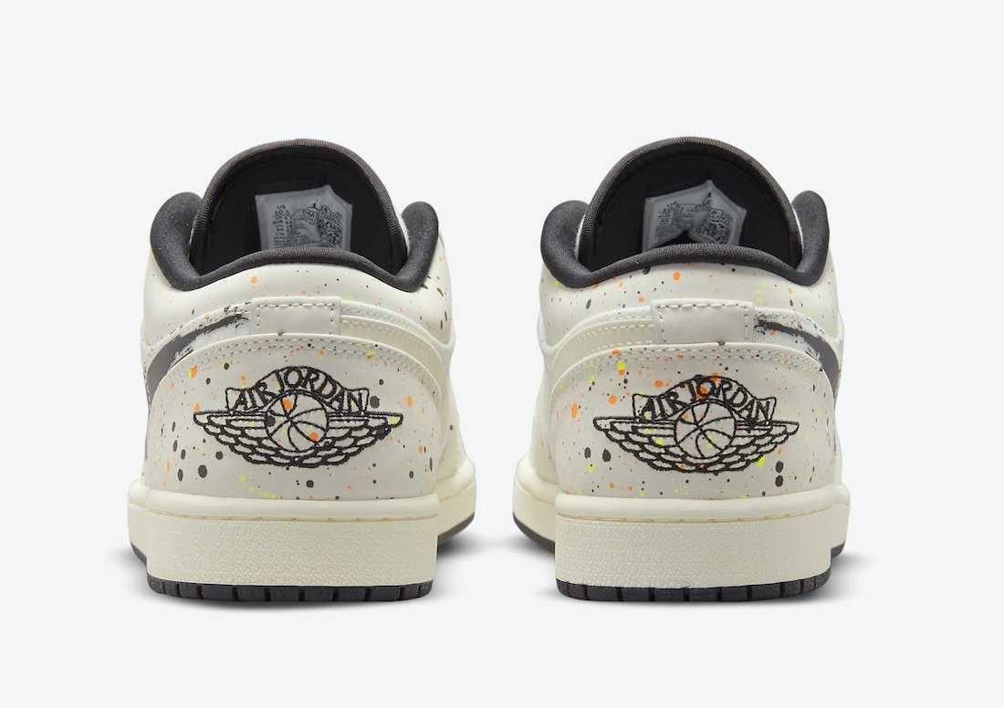 【2021年発売予定】NIKE AIR JORDAN 1 LOW "PAINT SPLATTER" 抽選/定価/販売店舗まとめ 4枚目