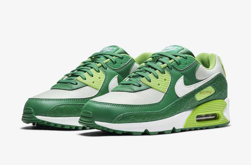 【海外3/12発売】NIKE AIR MAX 90 "ST. PATRICK'S DAY" 抽選/定価/販売店舗まとめ
