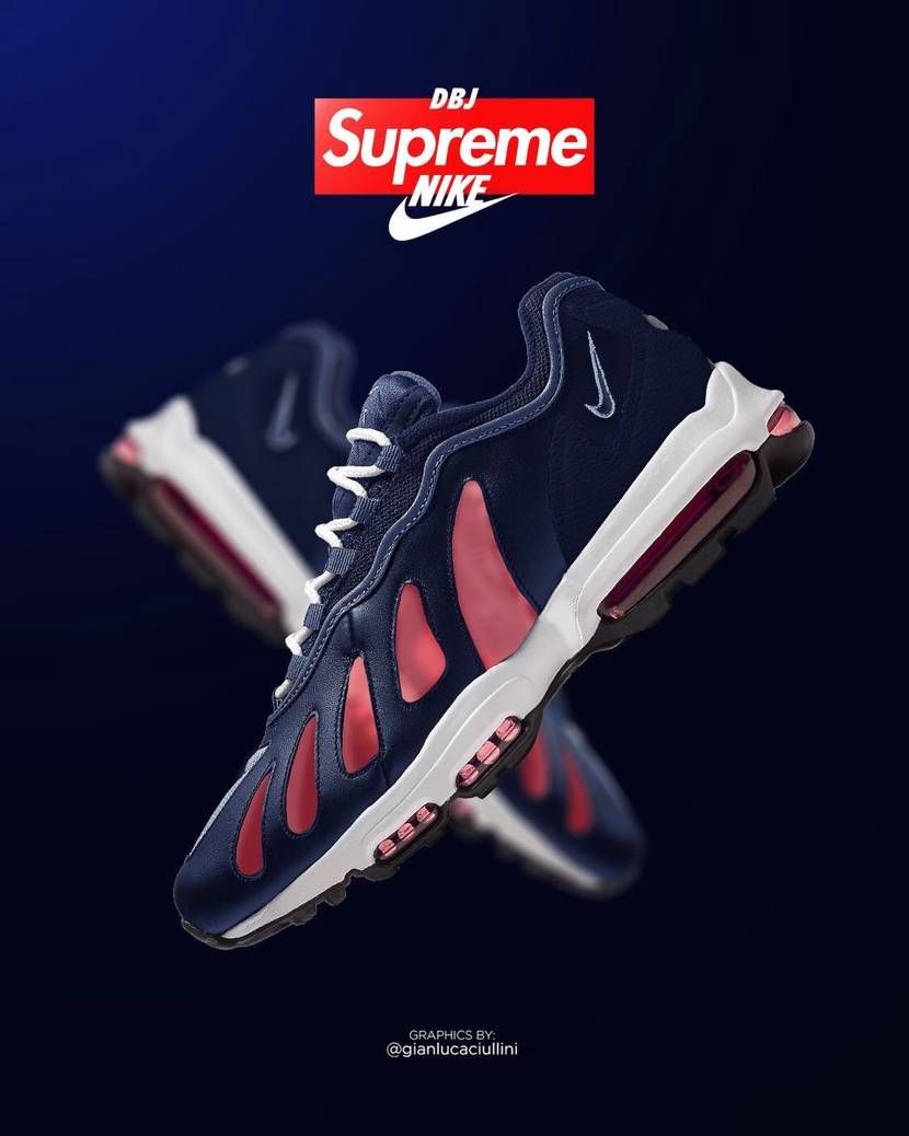 【スニダンで購入可】5/8発売 SUPREME × NIKE AIR MAX 96 3COLORS 抽選/定価/販売店舗まとめ 34枚目