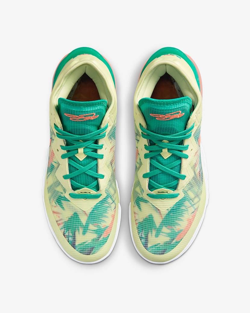 【スニダンで購入可】4/16発売 NIKE LEBRON XVIII LOW "SUMMER REFRESH” 抽選/定価/販売店舗まとめ 5枚目