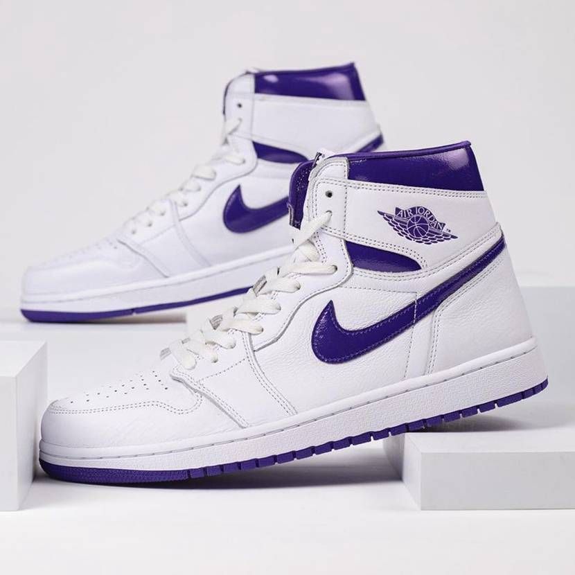 【スニダンで購入可】6/3発売 NIKE WMNS AIR JORDAN 1 HIGH OG "COURT PURPLE" 抽選/定価/販売店舗まとめ 7枚目