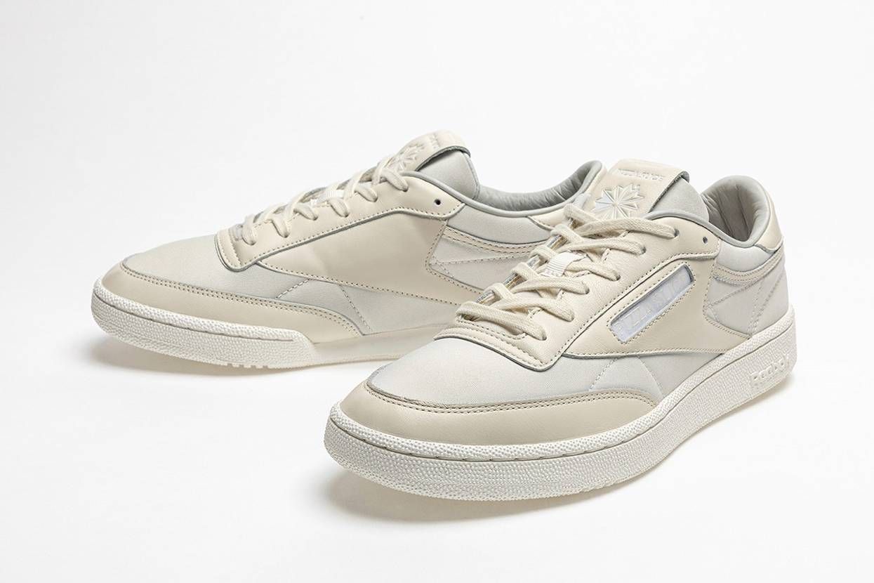 【スニダンで購入可】4/16発売 PIZZA SLICE × REEBOK CLUB C 85 "CLASSIC WHITE/CHALK" 抽選/定価/販売店舗まとめ 4枚目