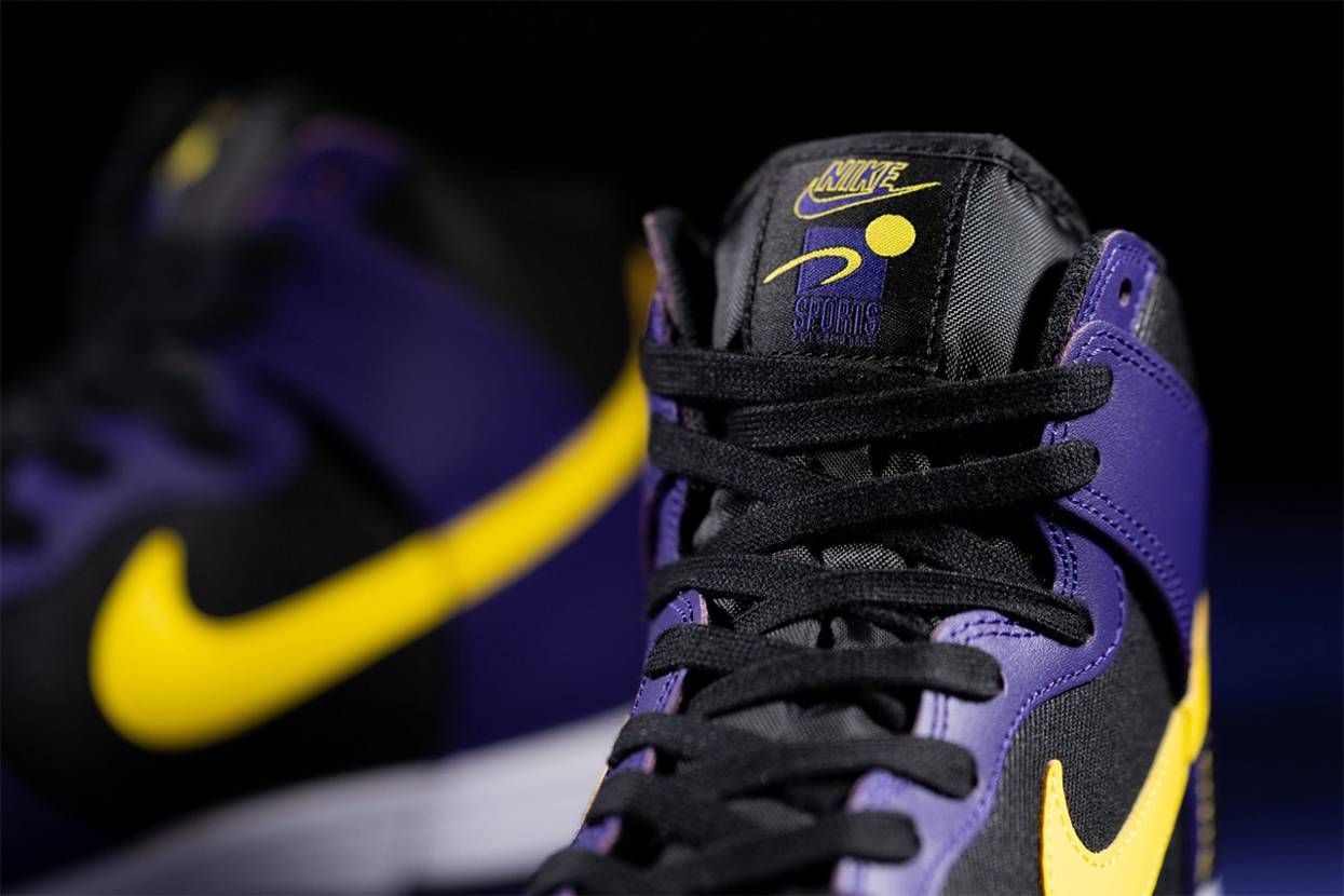 【スニダンで購入可】NIKE DUNK HIGH EMB "LAKERS" 抽選/定価/販売店舗まとめ 3枚目