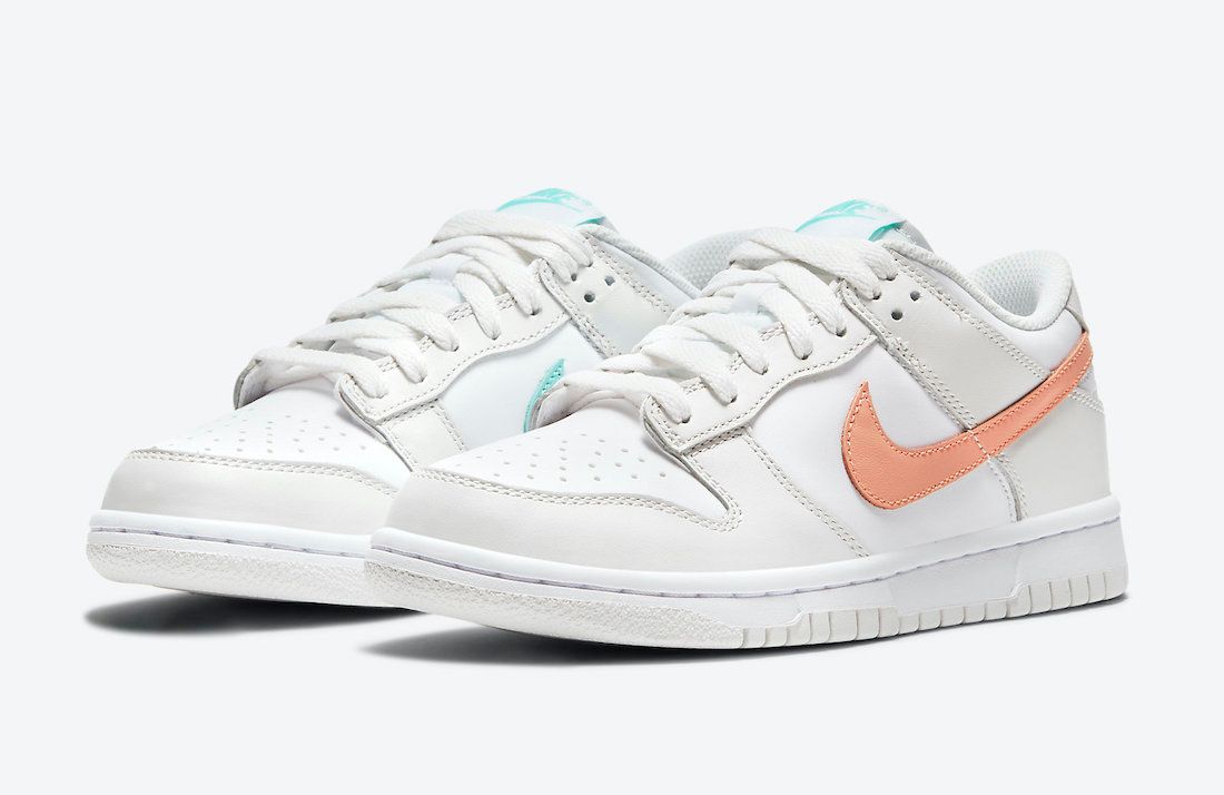 【リーク】NIKE GS DUNK LOW "TROPICAL TWIST WHITE" 抽選/定価/販売店舗まとめ 2枚目