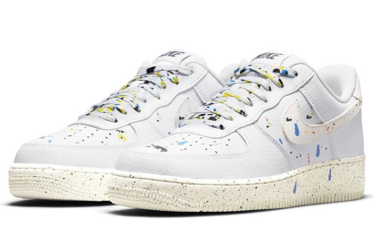 【スニダンで購入可】4/23発売 NIKE AIR FORCE 1 LOW "PAINT SPLATTER” 2COLORS 抽選/定価/販売店舗まとめ 10枚目
