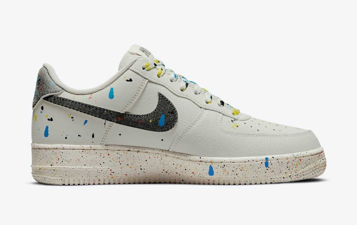 【スニダンで購入可】4/23発売 NIKE AIR FORCE 1 LOW "PAINT SPLATTER” 2COLORS 抽選/定価/販売店舗まとめ 4枚目