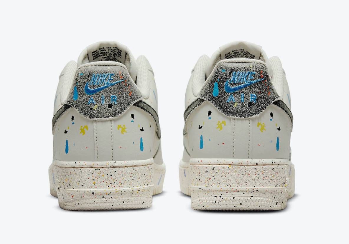 【スニダンで購入可】4/23発売 NIKE AIR FORCE 1 LOW "PAINT SPLATTER” 2COLORS 抽選/定価/販売店舗まとめ 6枚目