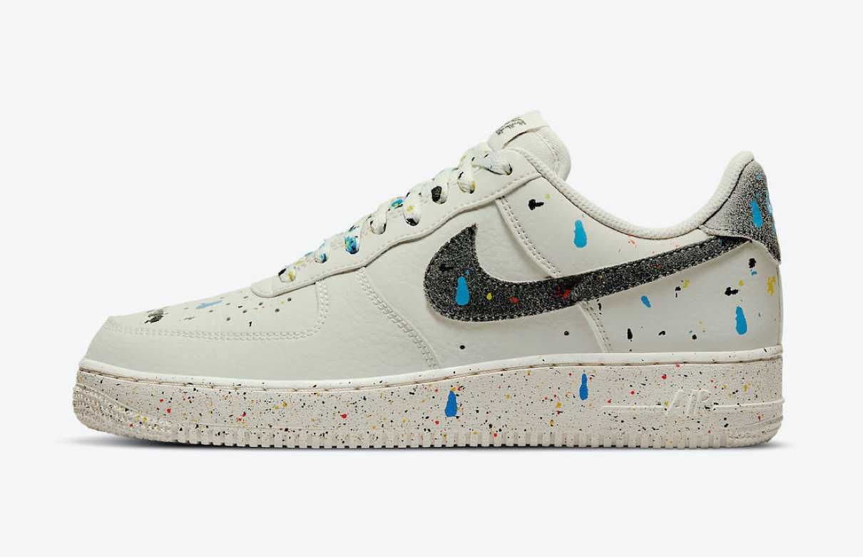 【スニダンで購入可】4/23発売 NIKE AIR FORCE 1 LOW "PAINT SPLATTER” 2COLORS 抽選/定価/販売店舗まとめ 3枚目