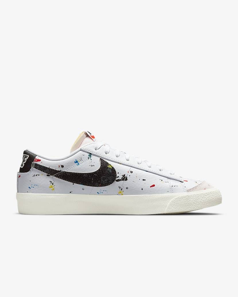 【スニダンで購入可】4/23発売 NIKE BLAZER LOW / MID '77 "PAINT SPLATTER" 2TYPES 抽選/定価/販売店舗まとめ 4枚目