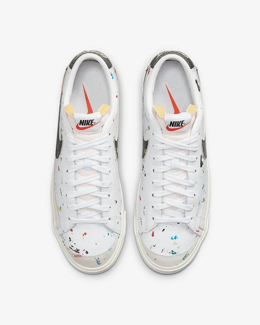 【スニダンで購入可】4/23発売 NIKE BLAZER LOW / MID '77 "PAINT SPLATTER" 2TYPES 抽選/定価/販売店舗まとめ 5枚目