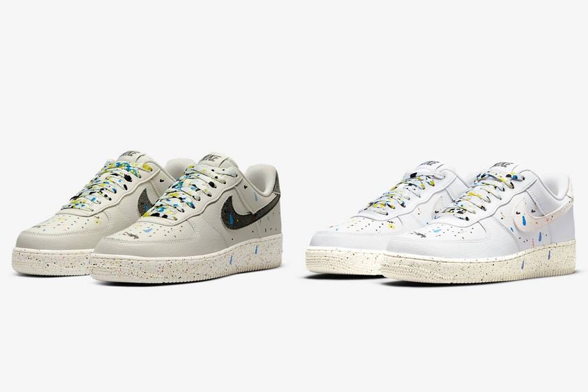 【スニダンで購入可】4/23発売 NIKE AIR FORCE 1 LOW "PAINT SPLATTER” 2COLORS 抽選/定価/販売店舗まとめ