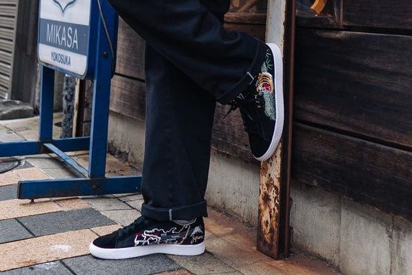 【スニダンで購入可】4/24発売 ATMOS × PUMA SUEDE VTG MIJ "SKAJAN" 抽選/定価/販売店舗まとめ 4枚目