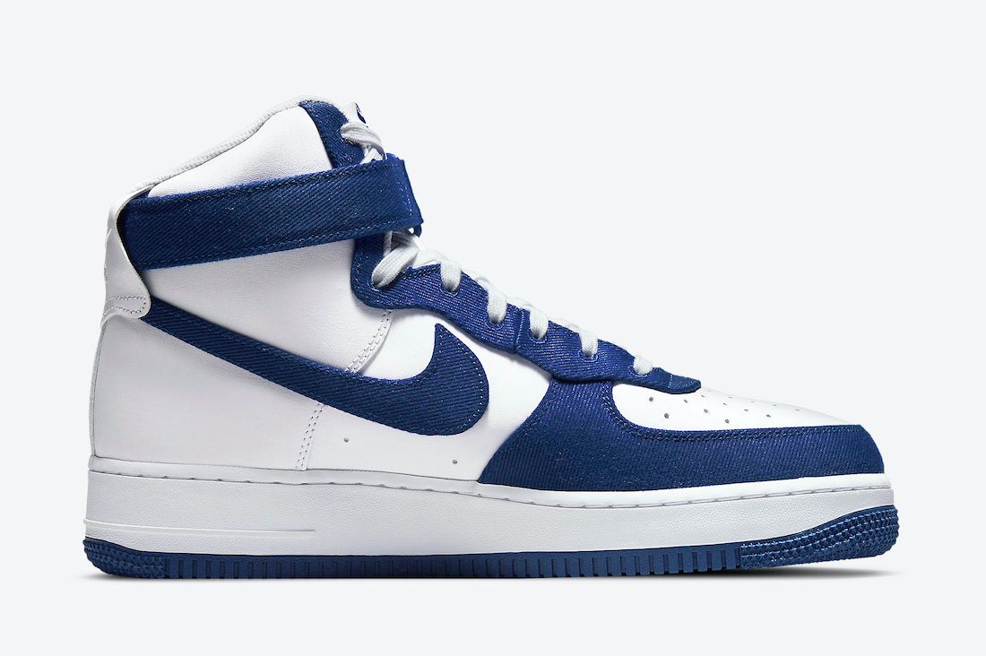 【スニダンで購入可】4/29発売 NIKE AIR FORCE 1 HIGH EMB “DODGERS” 抽選/定価/販売店舗まとめ 4枚目