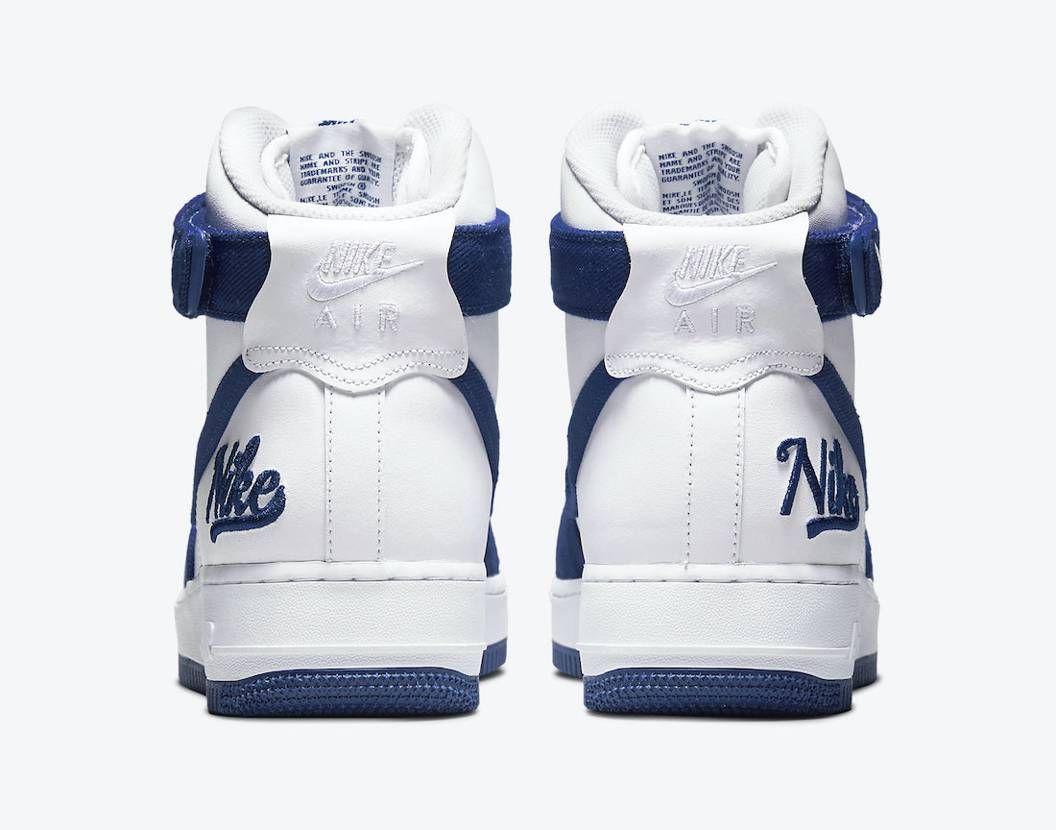 【スニダンで購入可】4/29発売 NIKE AIR FORCE 1 HIGH EMB “DODGERS” 抽選/定価/販売店舗まとめ 6枚目