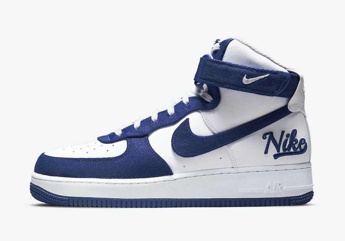 【スニダンで購入可】4/29発売 NIKE AIR FORCE 1 HIGH EMB “DODGERS” 抽選/定価/販売店舗まとめ 3枚目