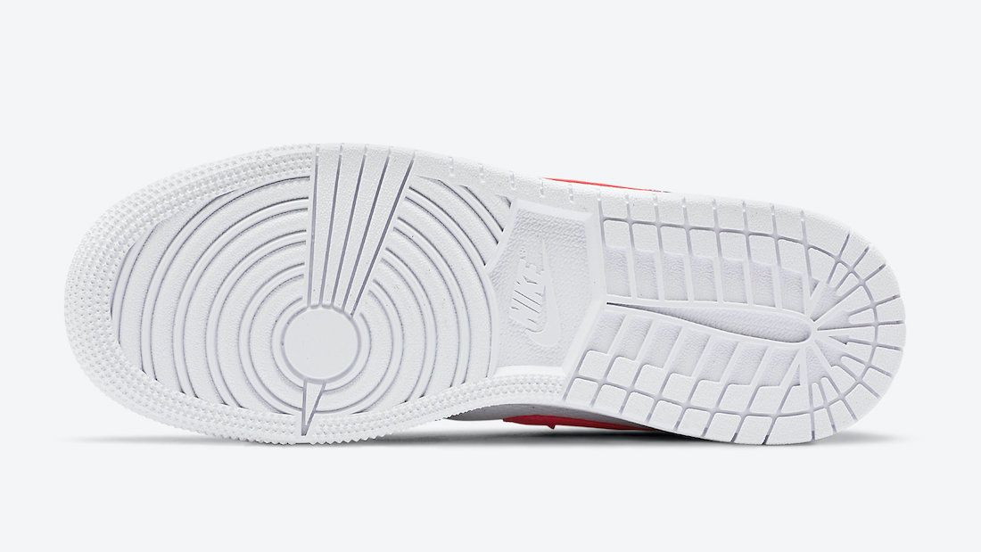 【2021年発売予定】NIKE GS AIR JORDAN 1 LOW "BLACK/LIGHT FUSION RED/WHITE/COAST" 抽選/定価/販売店舗まとめ 5枚目