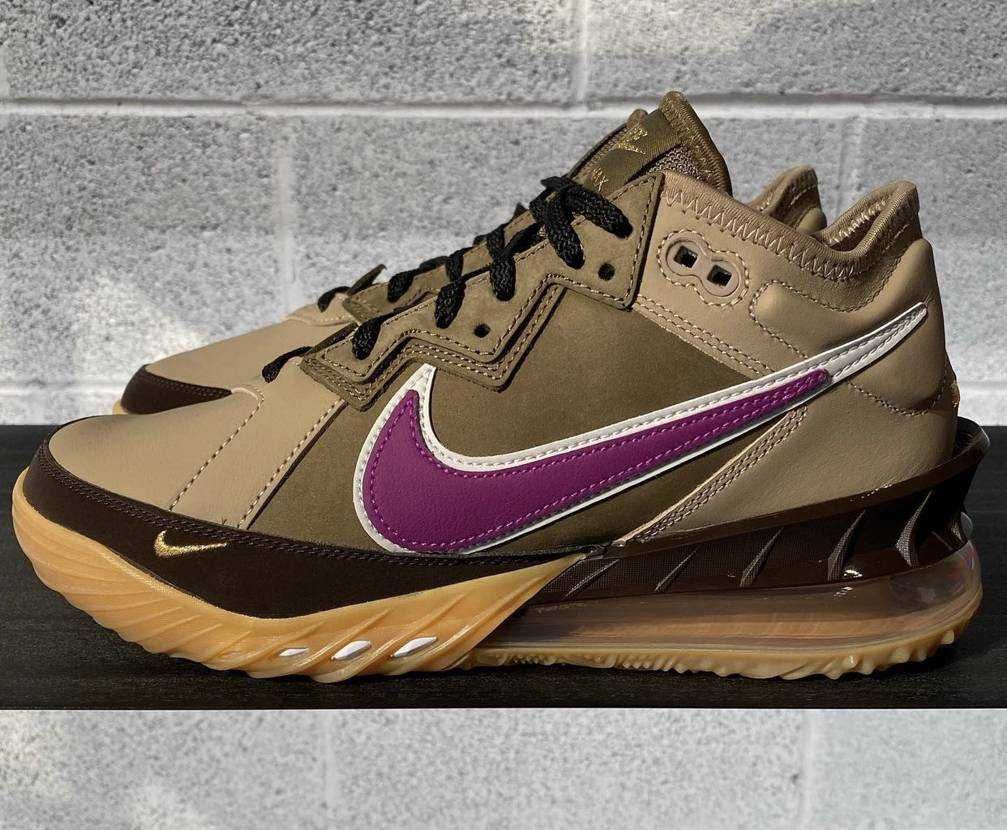【スニダンで購入可】4/23・4/24発売 ATMOS × NIKE LEBRON 18 LOW "VIOTECH" 抽選/定価/販売店舗まとめ 11枚目