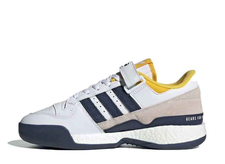 野花 卯月 HUMAN MADE × ADIDAS CONSORTIUM FORUM LOW HAZY YELLOW