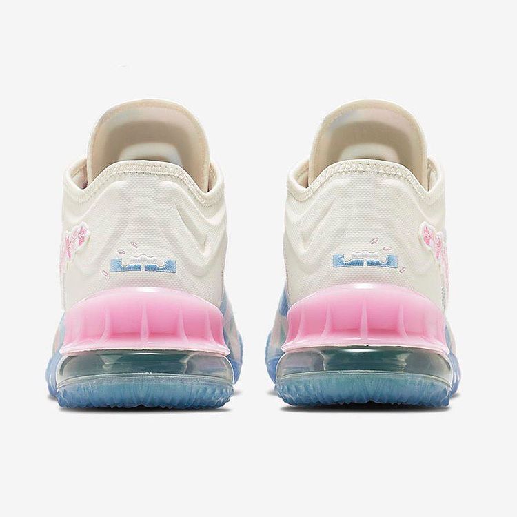 【スニダンで購入可】4/23・4/24発売 ATMOS × NIKE LEBRON 18 LOW "SAKURA" 抽選/定価/販売店舗まとめ 8枚目
