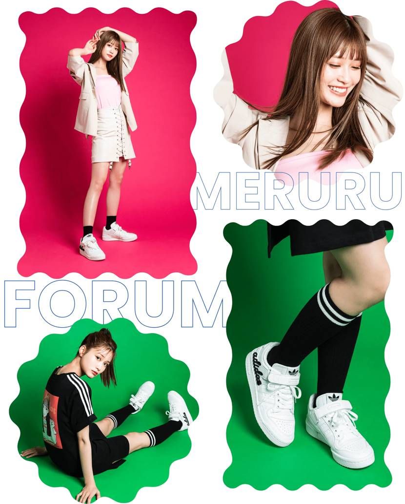 【スニダンで購入可】4/29・5/6発売 atmos × ADIDAS ORIGINALS FORUM LOW "めるる" 抽選/定価/販売店舗まとめ 4枚目