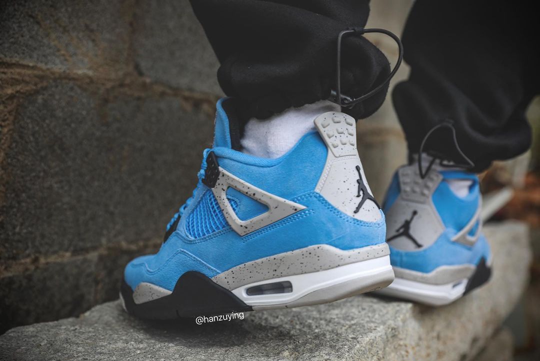 【スニダンで購入可】4/28発売 NIKE AIR JORDAN 4 "UNIVERSITY BLUE" 抽選/定価/販売店舗まとめ 3枚目