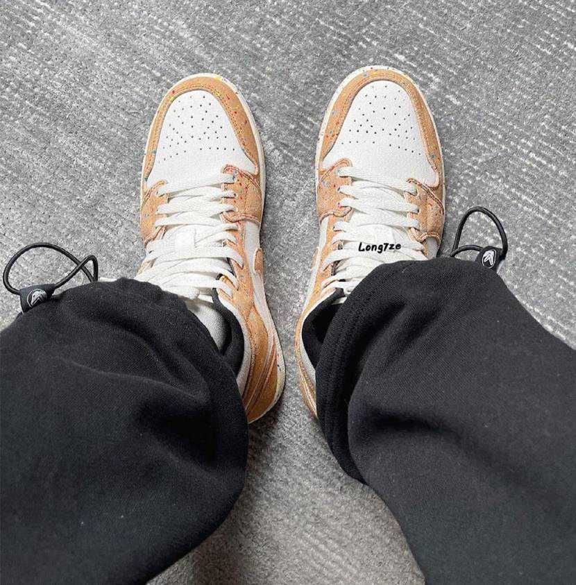 【8/17発売予定】 NIKE AIR JORDAN 1 MID SE "BRUSHSTROKE" 抽選/定価/販売店舗まとめ 8枚目