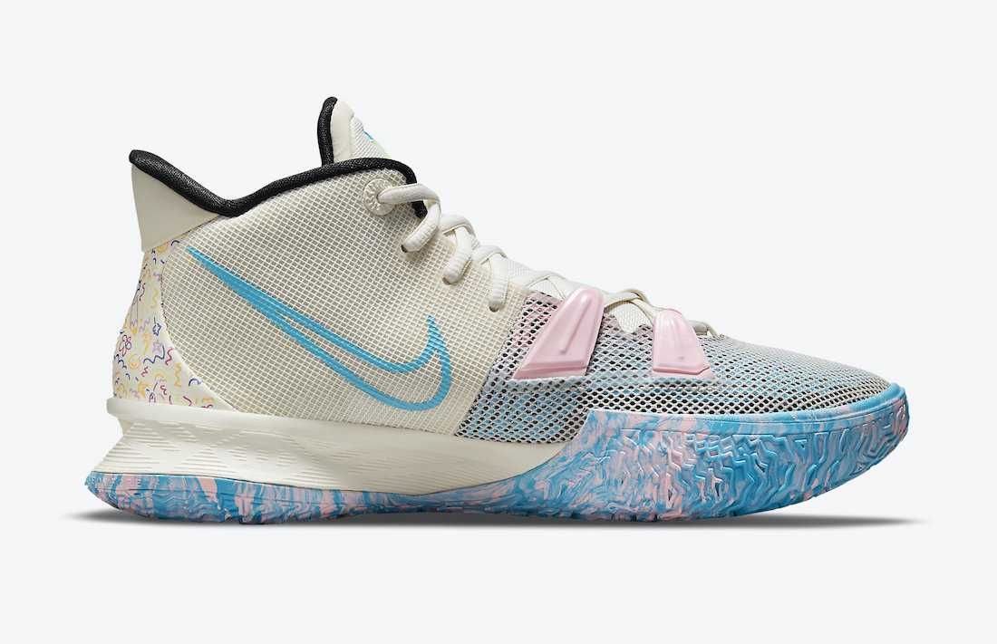 【リーク】5/1日発売 NIKE KYRIE 7 "PALE IVORY" 抽選/定価/販売店舗まとめ 3枚目