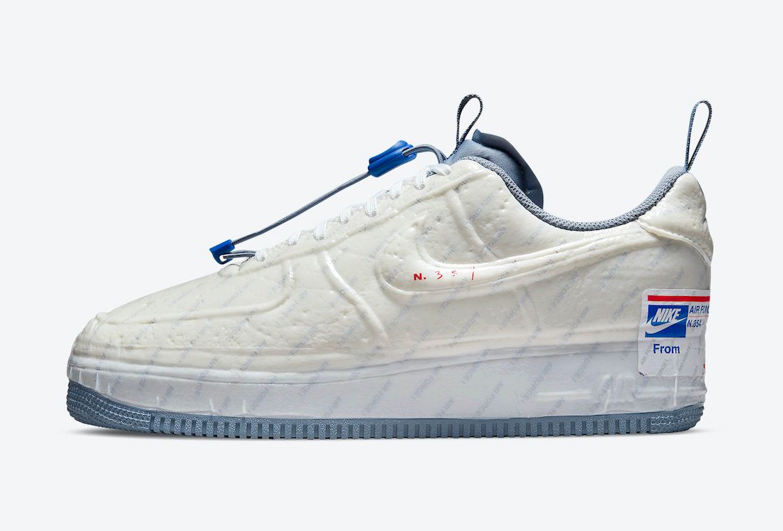【スニダンで購入可】5/1 発売 NIKE AIR FORCE 1 EXPERIMENTAL "POSTAL GHOST" 抽選/定価/販売店舗まとめ 3枚目