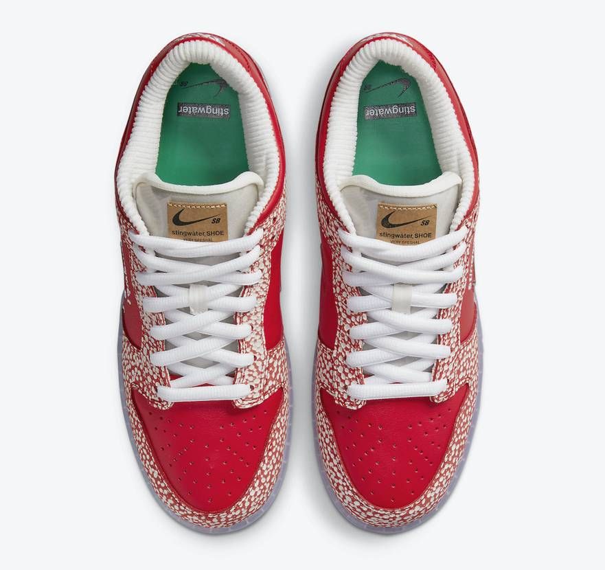【販売リンクあり】5/10発売 STINGWATER × NIKE SB DUNK LOW "MAGIC MUSHROOM" 抽選/定価/販売店舗まとめ 5枚目