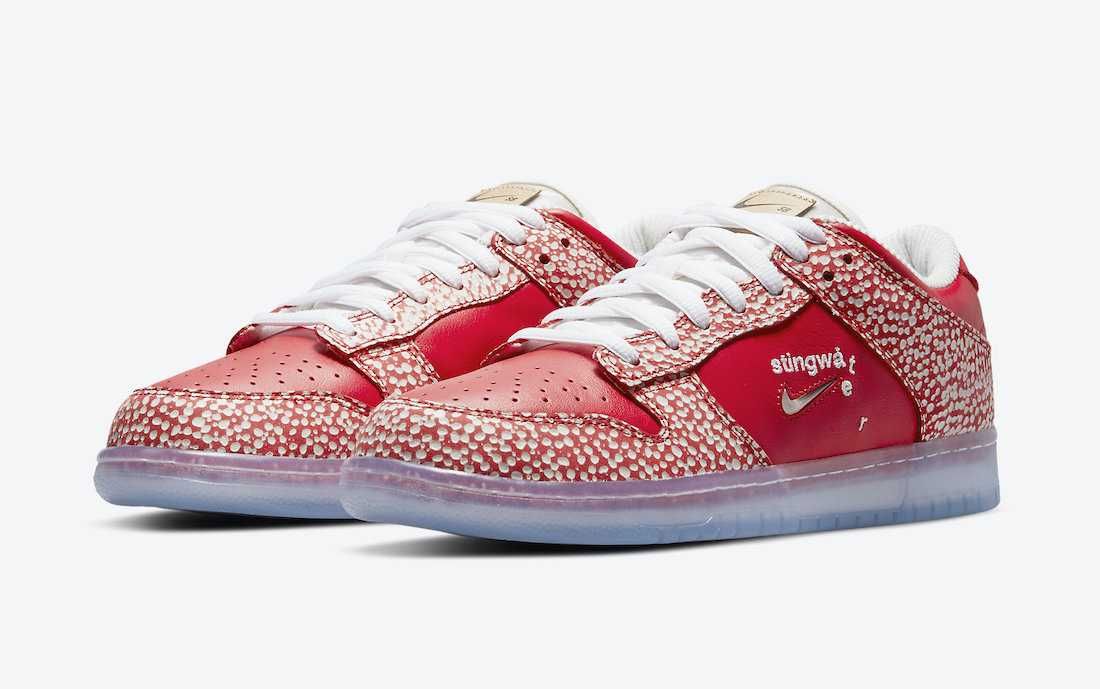 【販売リンクあり】5/10発売 STINGWATER × NIKE SB DUNK LOW "MAGIC MUSHROOM" 抽選/定価/販売店舗まとめ 2枚目