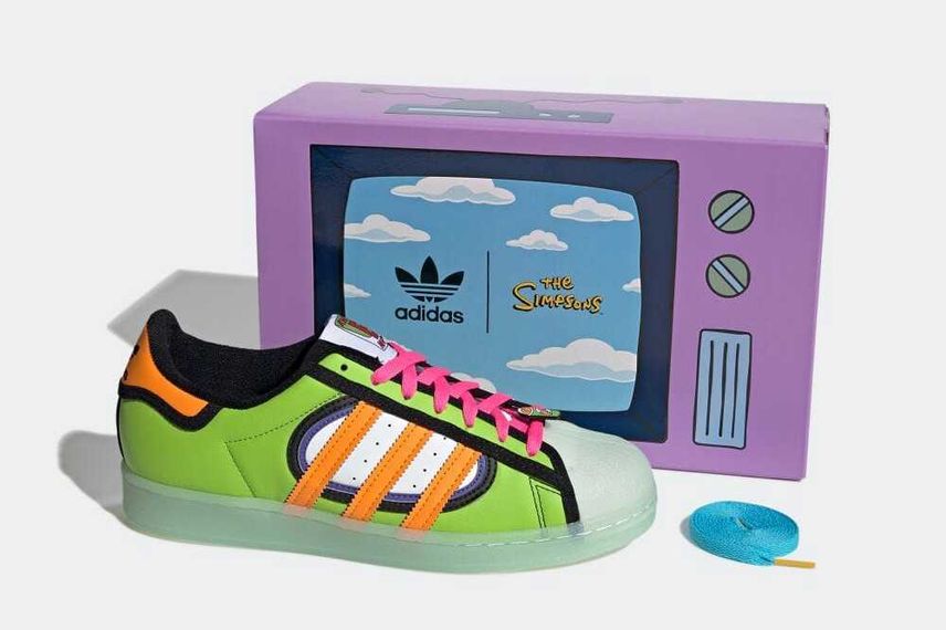 【スニダンで購入可】4/28発売 SIMPSONS × ADIDAS ORIGINALS SUPERSTAR "SQUISHEE" 抽選/定価/販売店舗まとめ