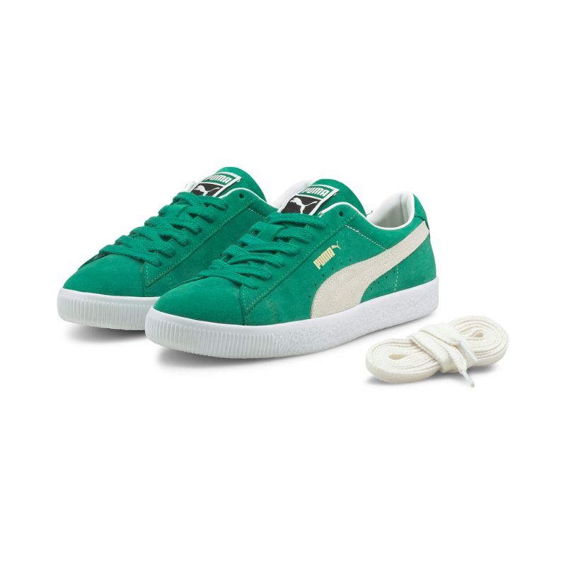 【スニダンで購入可】4/30発売 PUMA SUEDE VTG "GREEN/SAIL" 抽選/定価/販売店舗まとめ 4枚目