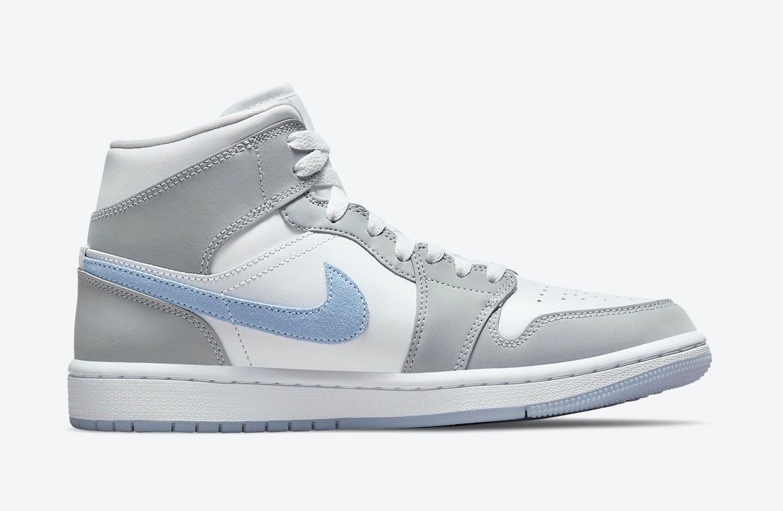 【スニダンで購入可】7/28発売 NIKE WMNS AIR JORDAN 1 MID "WOLF GREY" 抽選/定価/販売店舗まとめ 6枚目