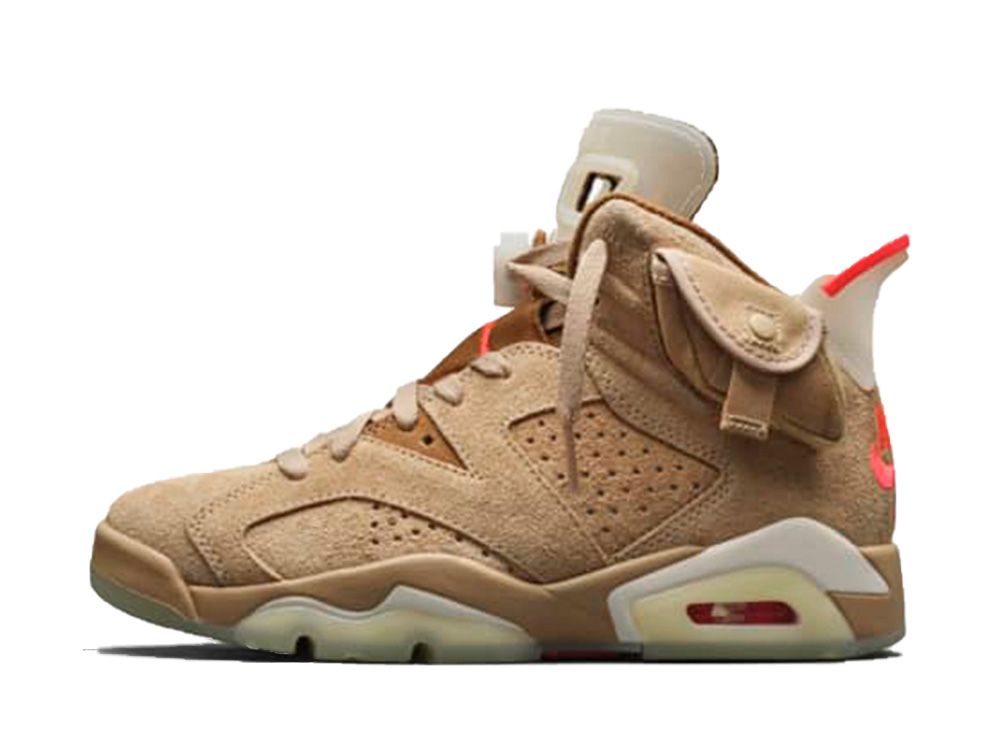 Travis Scott × Nike Air Jordan 6 British Khakiの新品/中古フリマ(通販)｜スニダン