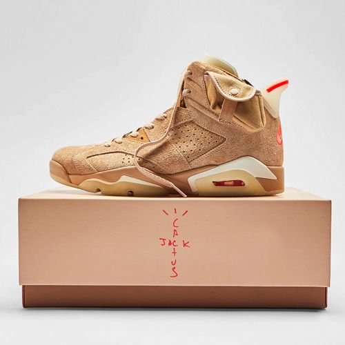 【スニダンで購入可】TRAVIS SCOTT × NIKE AIR JORDAN 6 "BRITISH KHAKI" 抽選/定価/販売店舗まとめ 40枚目