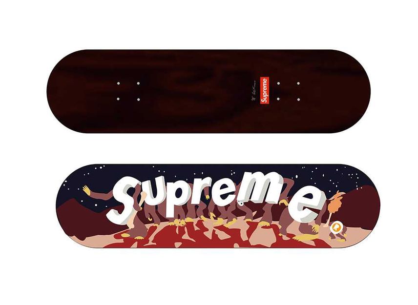 Supreme Apes Skateboard