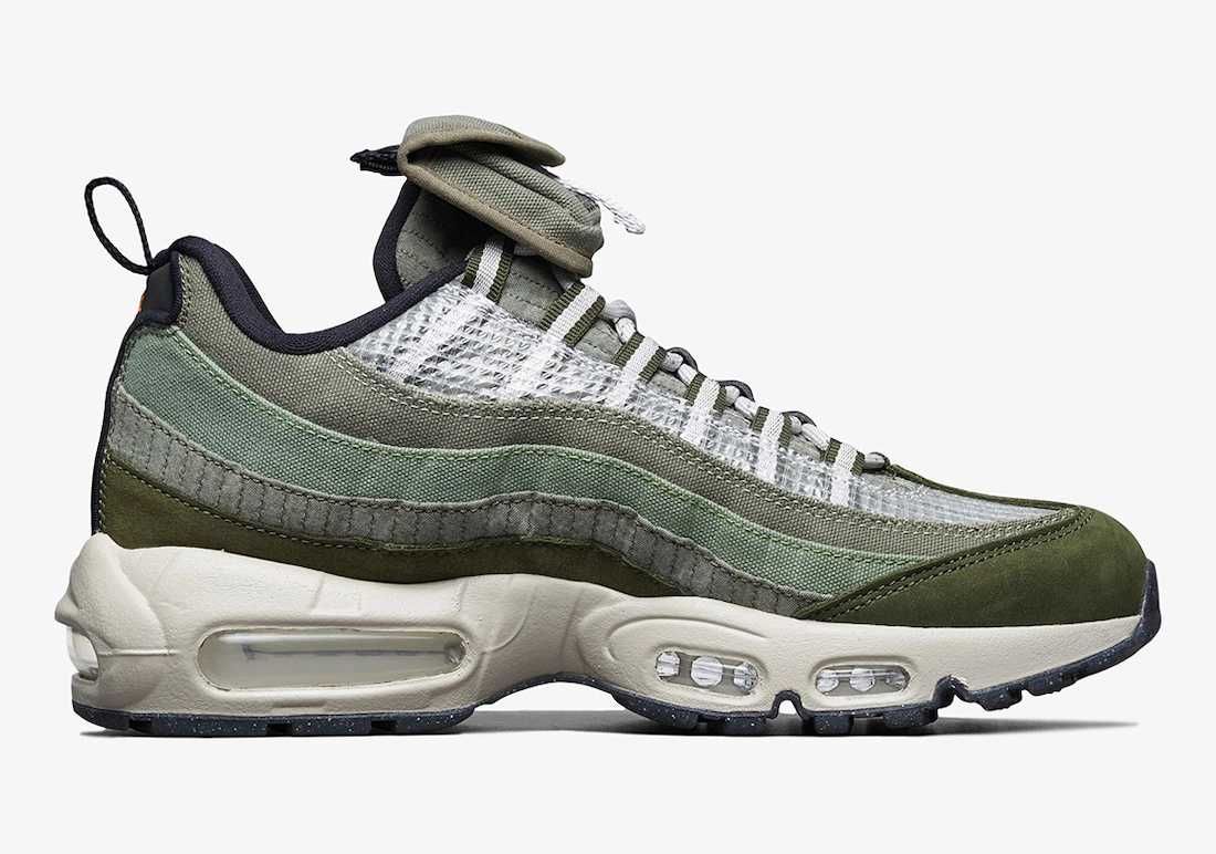 【2021年発売予定】NIKE AIR MAX 95 "SURPLUS SUPPLY" 抽選/定価/販売店舗まとめ 3枚目